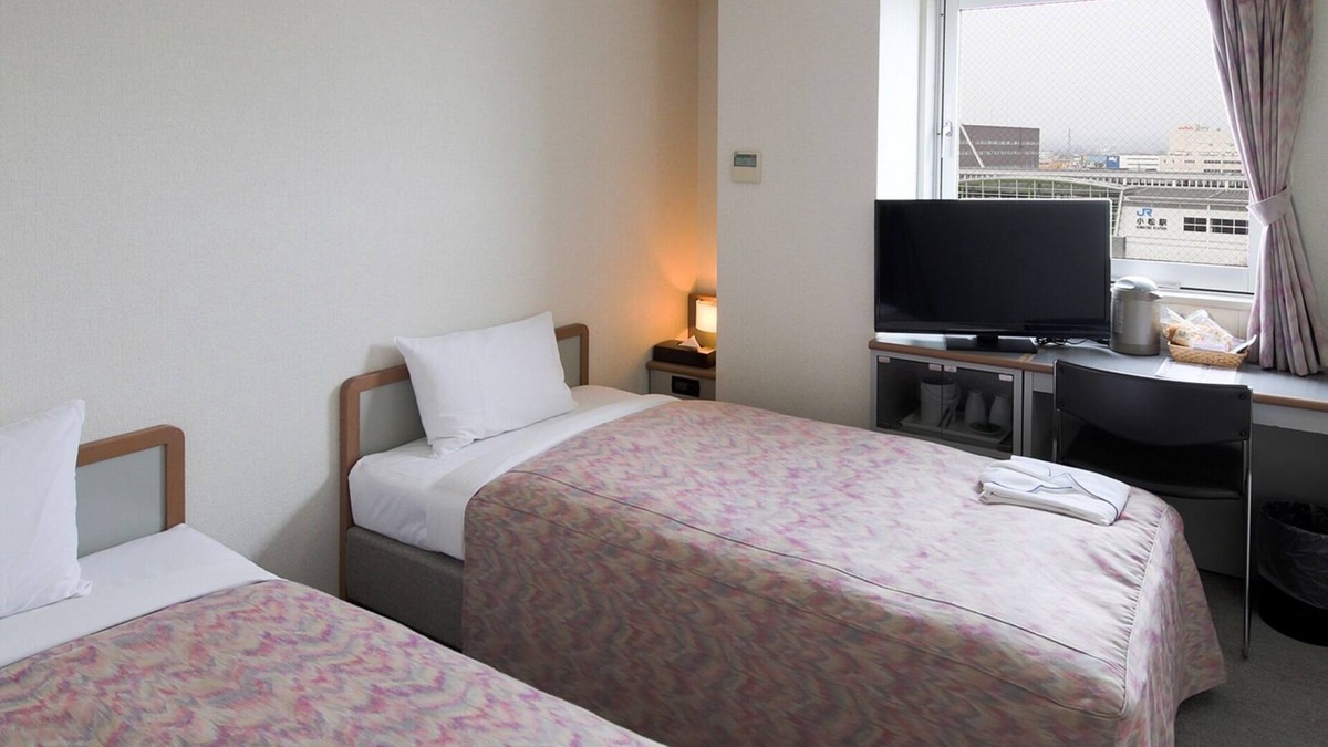 Komatsu Hotel | Smoking Twin room/Komatsu Ishikawa