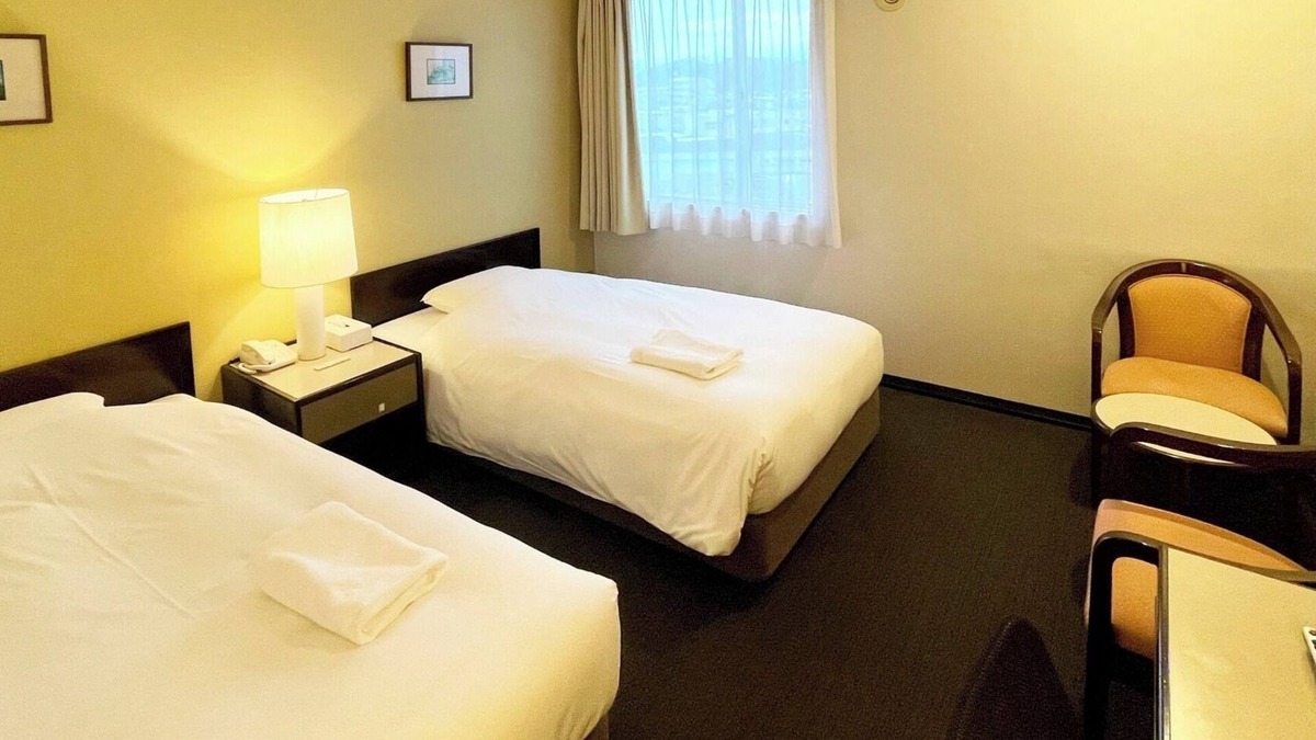 Yonago Hotel | Smoking Twin Room Room only Smile Value Stay P/Yonago Tottori