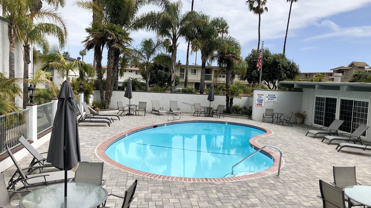 Carpinteria Condo | Snowbirds! 2 BR Condo Across the Street from Beach Heated Pool - 28 Day Special!