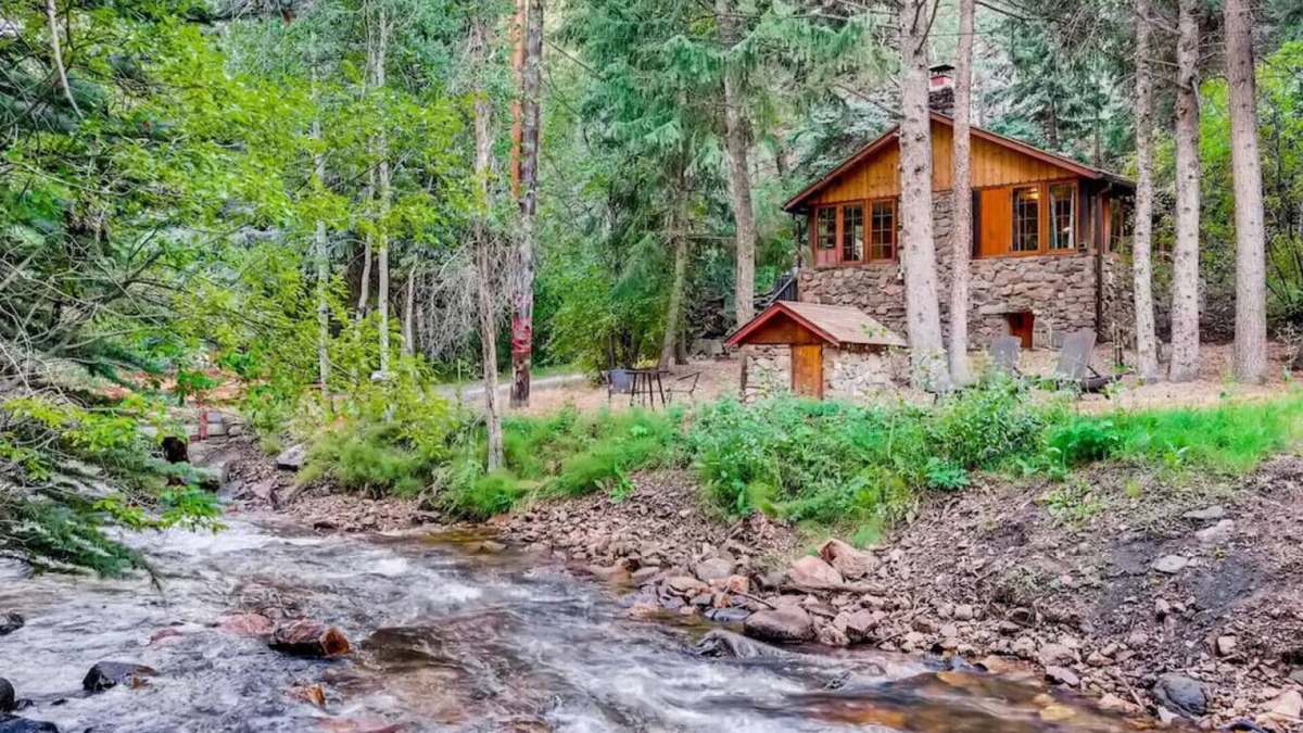 Idaho Springs Cabin | Solace WATERFRONT Work & Play Cabin getaway