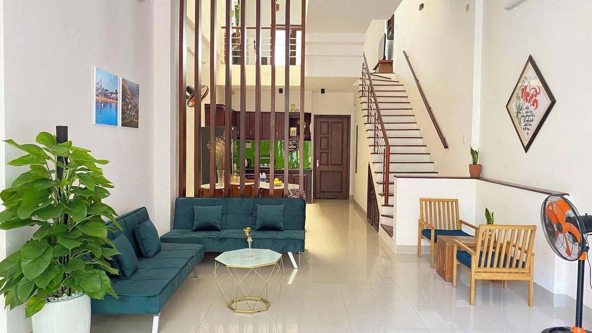 An Hai Đong House | SoTaBeach I 10 min from the Beach I 4 bedrooms and for groups of up to 12 people