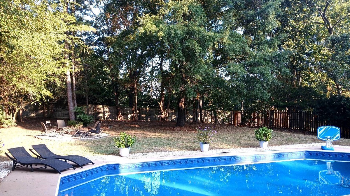 Wessex Square House | South Charlotte 3BR w/Pool, Hot Tub & Fenced Backyard - Near Ballantyne