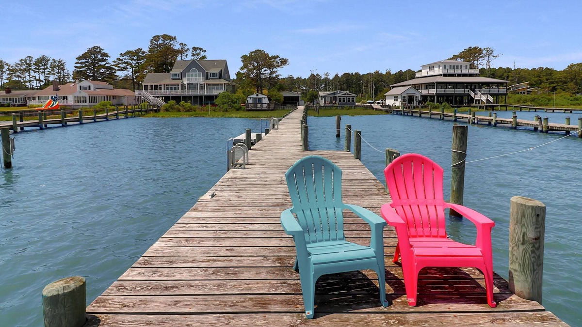 Piney Island House | Southern Exposure - Waterfront; Boat dock!