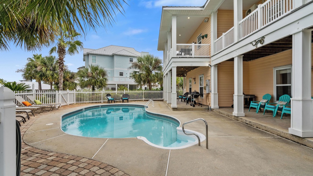 Perdido Key Coves One House | Southern Peach East Beach House 3BD Private Pool Boat Dock