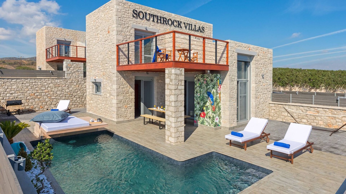 Lahania Villa | Southrock Villas - 5 Bed Superior Seaview Villa with Private Pool