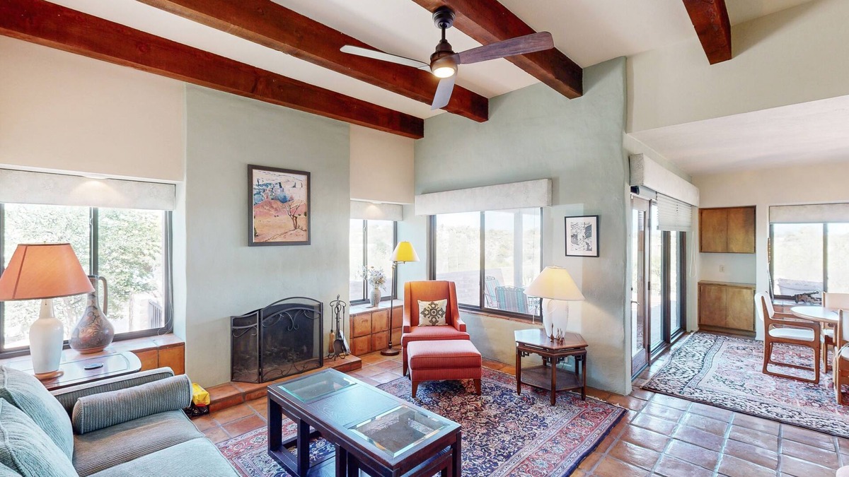 Catalina Foothills Estates House | Southwestern home with mountain views, grill, shared pool