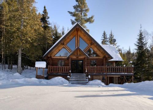 Saint-Michel-des-Saints Ski Chalet | Spa and Great Comfort - Le Bo Bois Rond