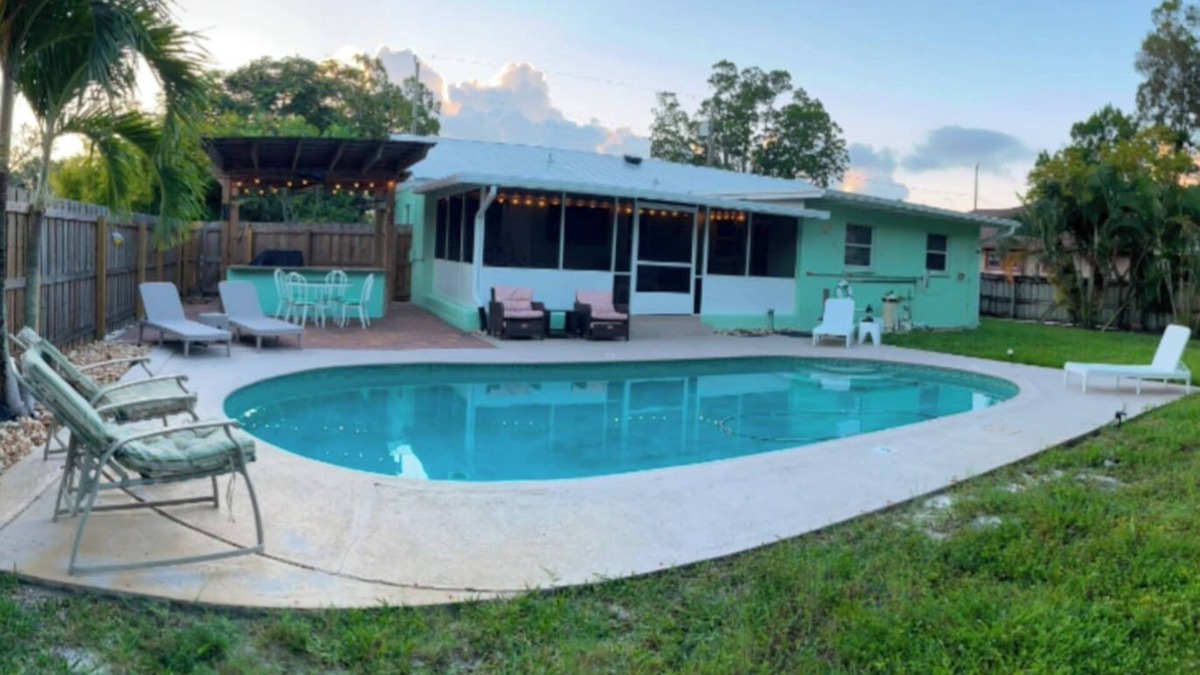 Melbourne House | Space Coast Pool Haven - King Bed -Beaches Nearby