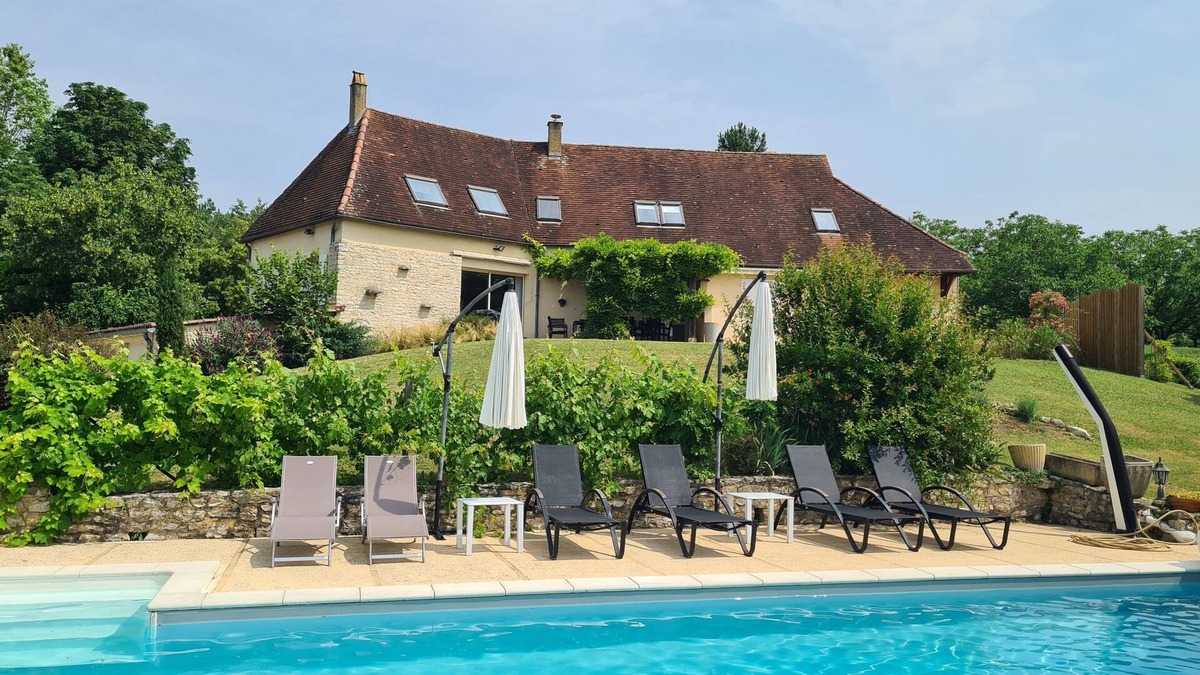Saint-Martial-de-Nabirat House | Spacious village house, with private pool and large garden