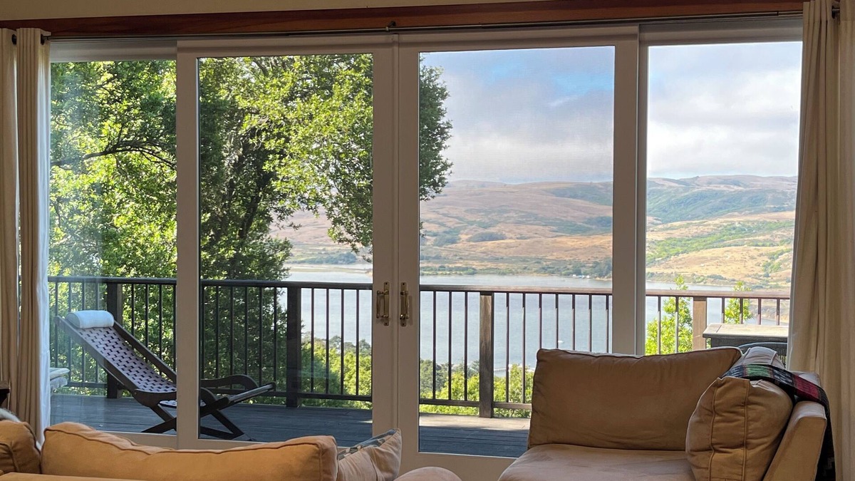 Inverness House | Spacious, 2-bedroom, 2-bathroom house with breathtaking view of Tomales Bay.