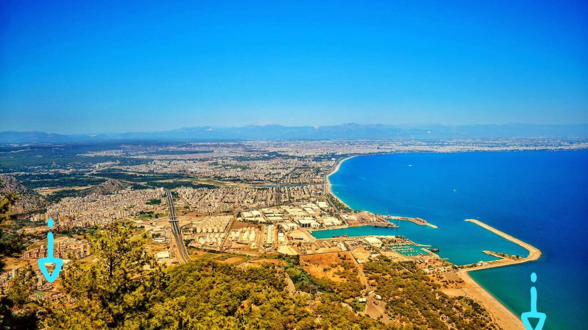 Sarsu Mahallesi Apartment | Spacious 2 bedroom apartment with big kitchen and mountain view