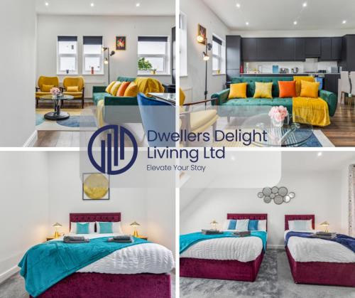 Belvedere Apartment | Spacious 3 Bedroom - 2 Full Bath Flat Belvedere Erith South East London