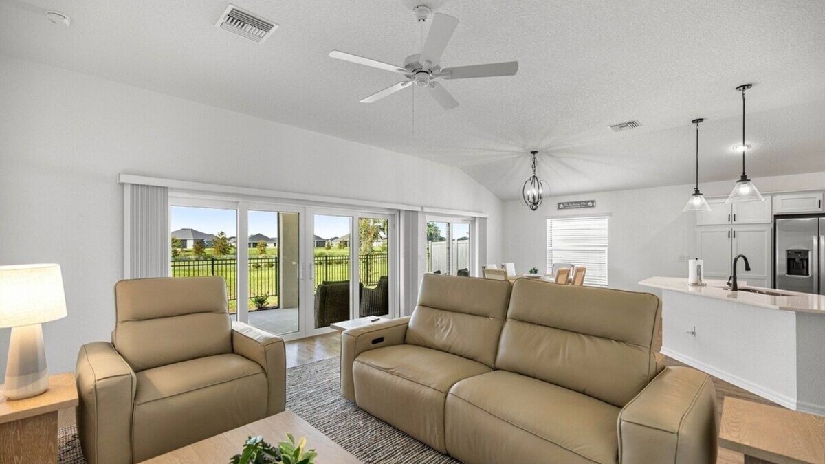 Sumter County House | Spacious 3BR | King Bed, Golf Cart, The Villages