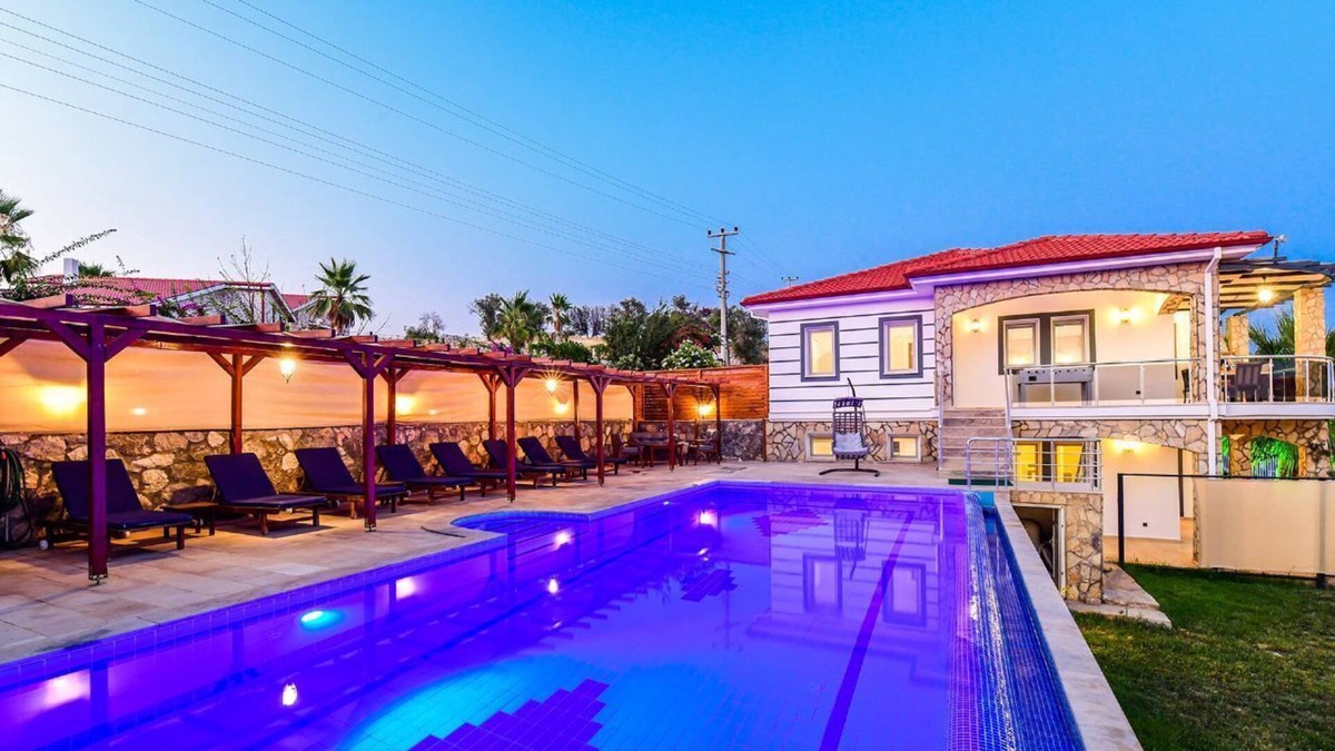 Faralya Villa | Spacious 4BR Villa W/ Pool , Fethiye Villa 1005