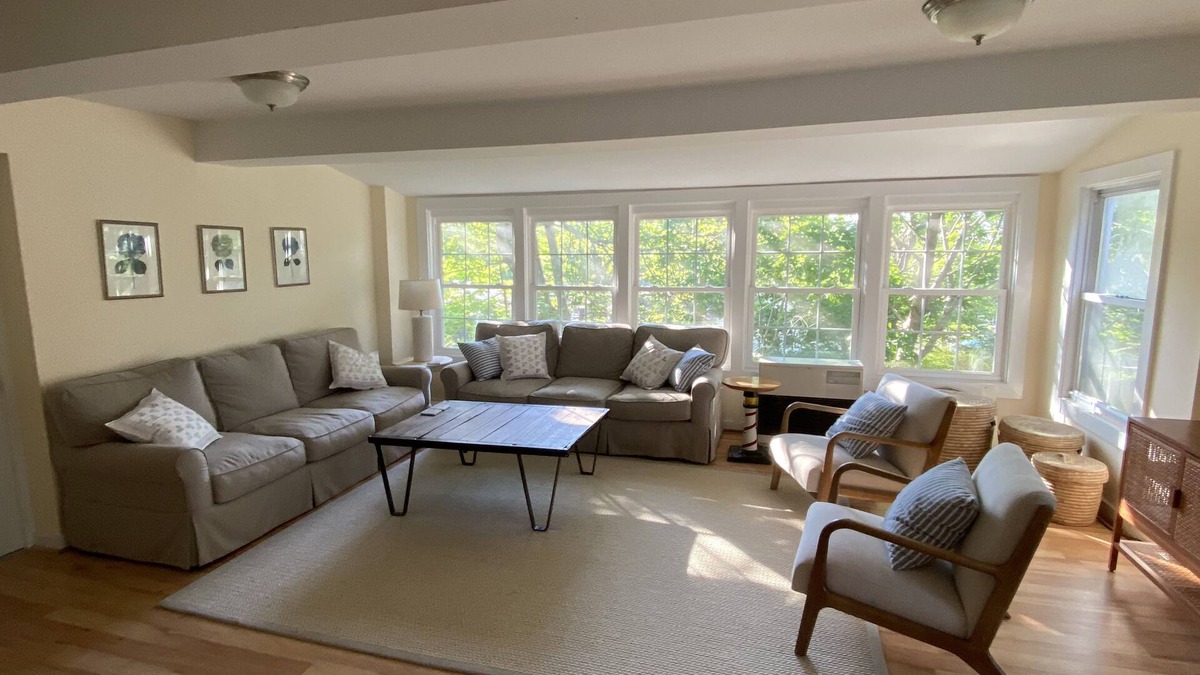 North Haven House | Spacious 5 bedroom home in town with large deck!