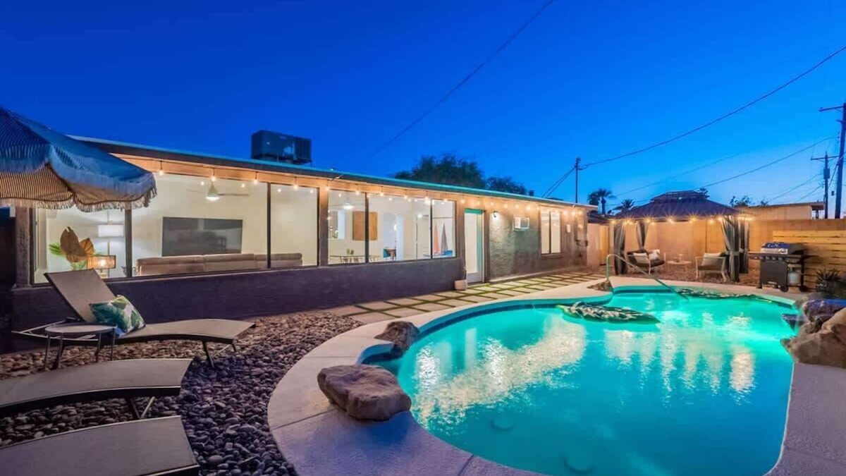 Camelback East House | Spacious 5BR Retreat + Game Room