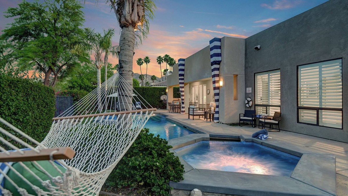 Palm Springs House | Spacious 6 Bedroom Palm Springs Home with Private Swimming Pool!