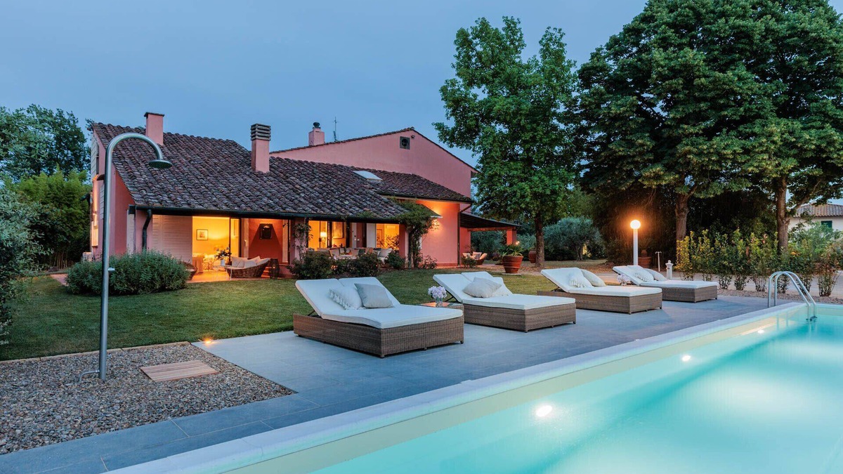 Montecalvoli Villa | Spacious 6 bedrooms Villa with Private Pool on the Tuscan Hills of Santa Colomba by Pontedera and Bientina