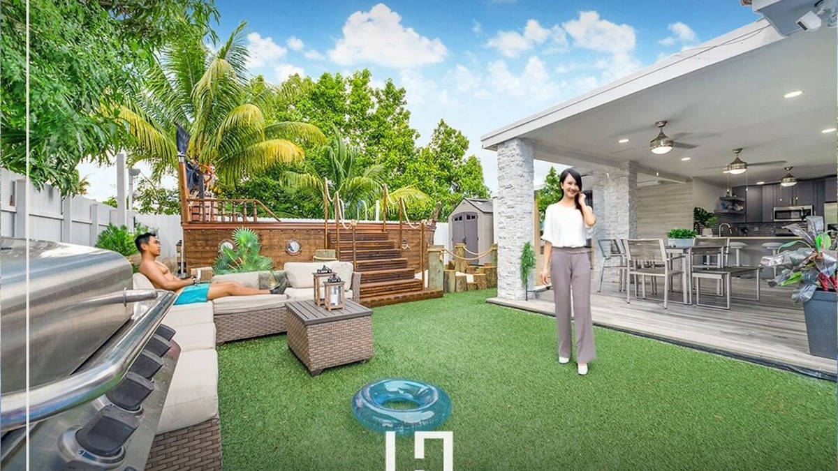 Flagami House | Spacious 6BR Miami: Pool, BB Court & Near Airport