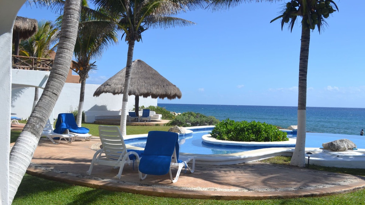 Akumal Condo | Spacious Akumal Condo, Beautiful View and Pool in Elegant Comfy Mi Casa del Mar