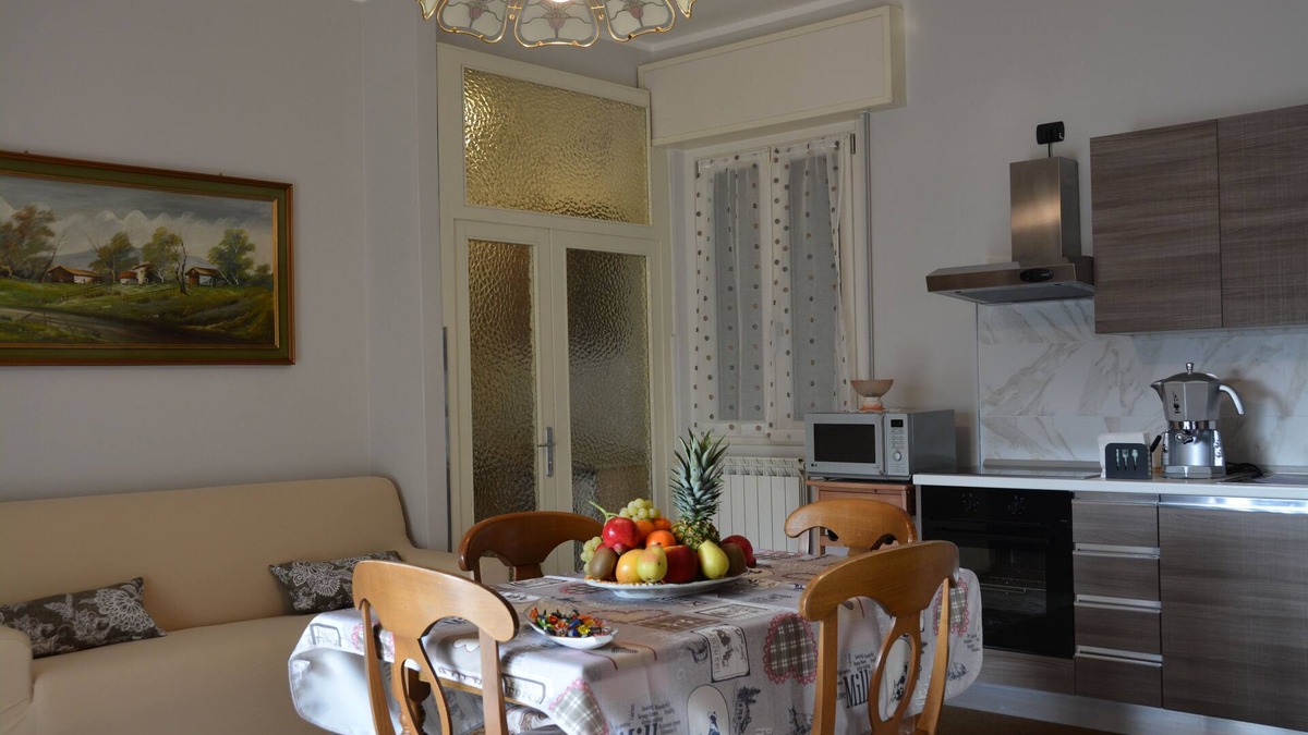 Viadanica Apartment | Spacious apartment with panoramic terrace 10 minutes from Lake Iseo.