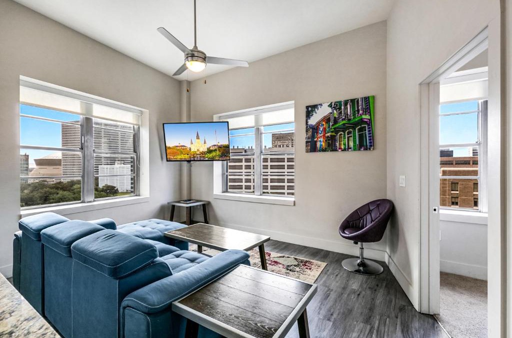 Central Business District Apartment | Spacious Condo a Short Ride Away from Superdome