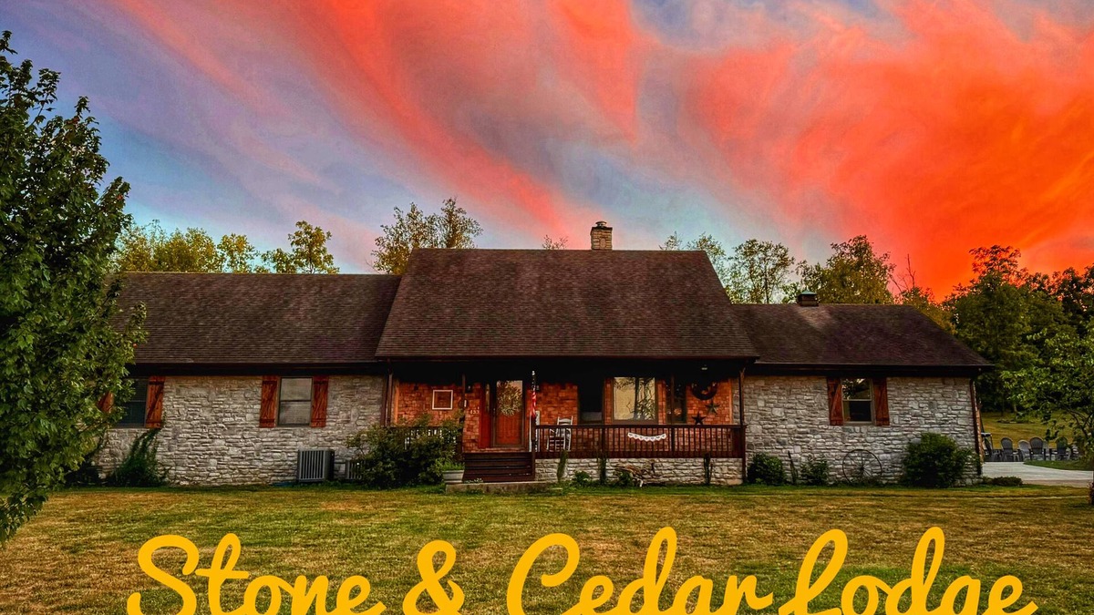 Keene House | Spacious family Lodge with solar heated pool, hot tub, fire pit and EV charger.