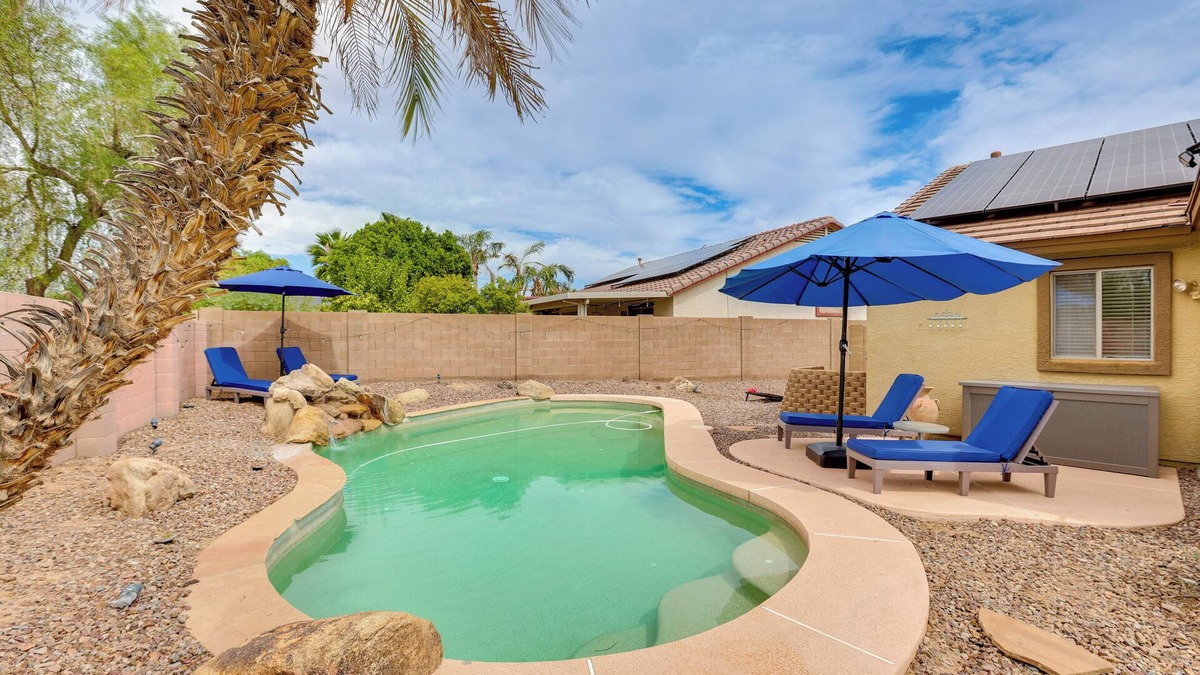 Mountain Vista Ranch House | Spacious & Fenced Yard: Relaxing Home in Surprise