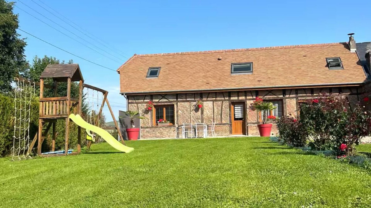 Neuville-Ferrieres House | Spacious gîte with private garden and play area, ideal for families