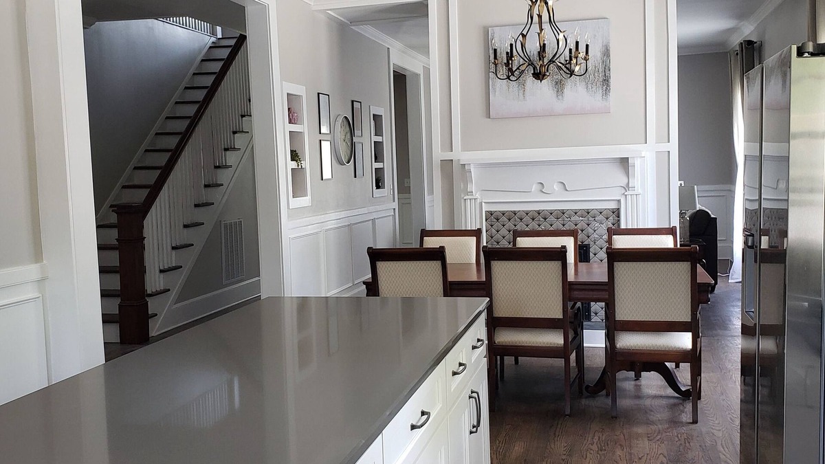 Graham House | Spacious historic home with vintage southern elegance and a gourmet kitchen
