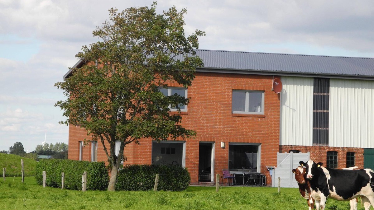 Oesterdeichstrich House | Spacious holiday house with a garden and a distant view of greenery