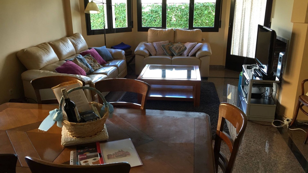 Torrecaballeros House | Spacious house (full rental), large terrace with views of the mountains, swimming pool