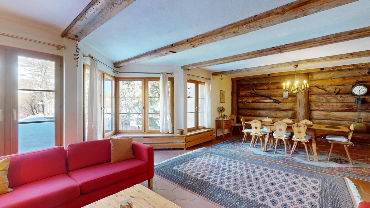 S-chanf House | Spacious house in the immediate vicinity of the railway station, with four bedro