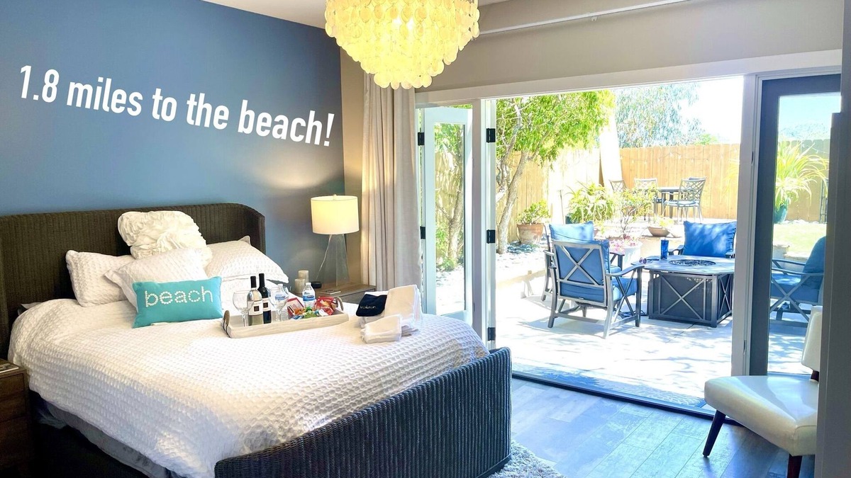 Del Mar Heights House | Spacious, Luxury Ocean Master Suite 2 BD 1 Spa like Bath, 🛁Kitchenette.