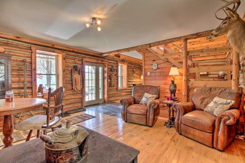 Athol House | Spacious Mtn Cabin on 7 Private Acres in Athol!