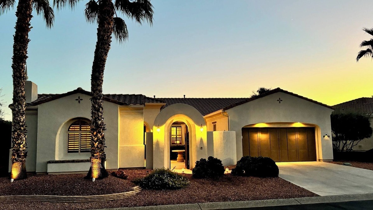 Corte Bella House | Spacious ranch style home w pool and spa in gated Corte Bella Country Club.