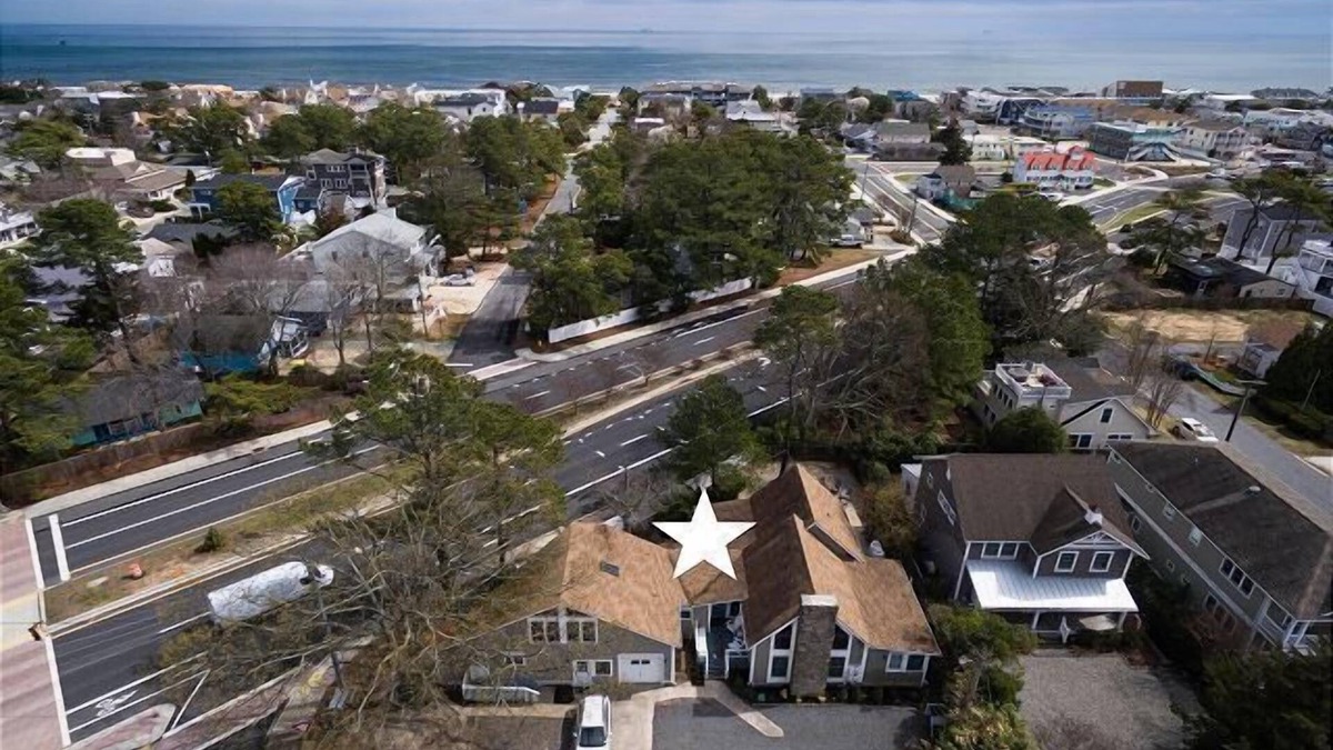 Rehoboth by the Sea House | Spacious rental with fenced in backyard! A private pet friendly oasis that is steps to the beach!