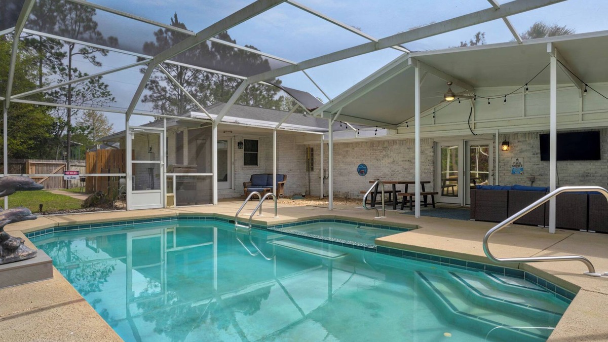 Santa Rosa Beach House | Spacious Retreat w/Private Pool, Spa, Fireplace + Attraction Tickets!