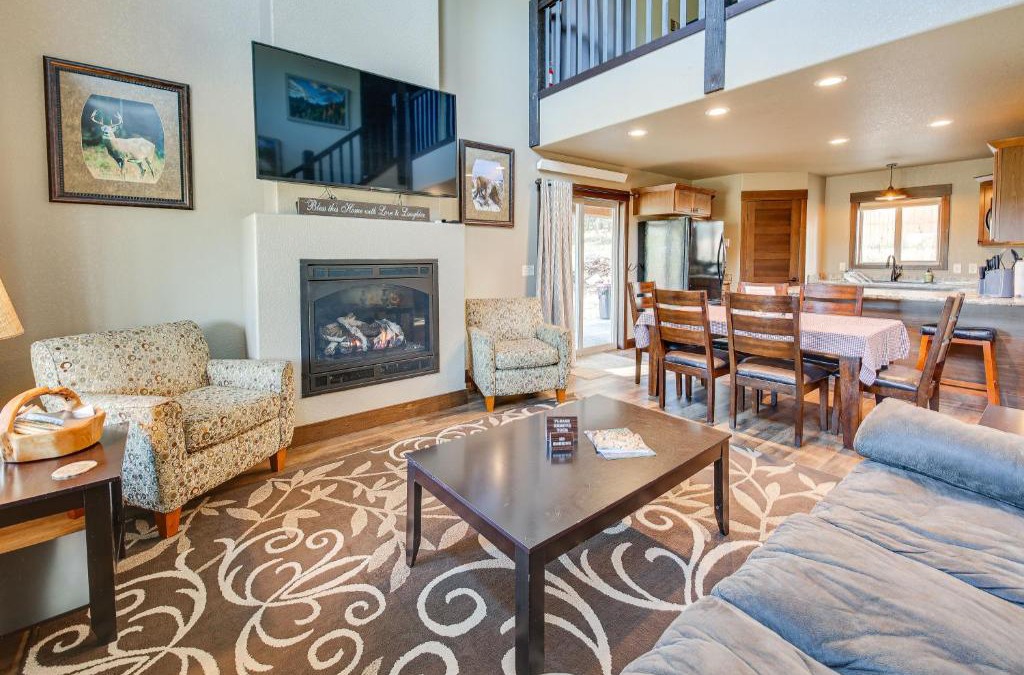 Sturgis House | Spacious Sturgis Cabin with Grill and Wraparound Patio