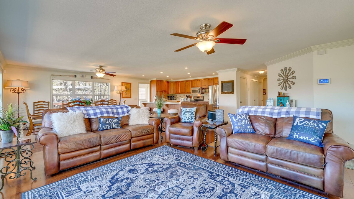 Eufaula House | Spacious Vacation Rental Home on Eufaula Lake!