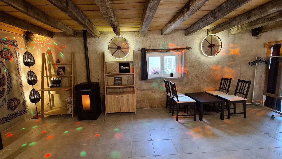 Orsennes House | Spacious Village Home with Reception Room, Petanque Court, and Terrace near Lake Eguzon
