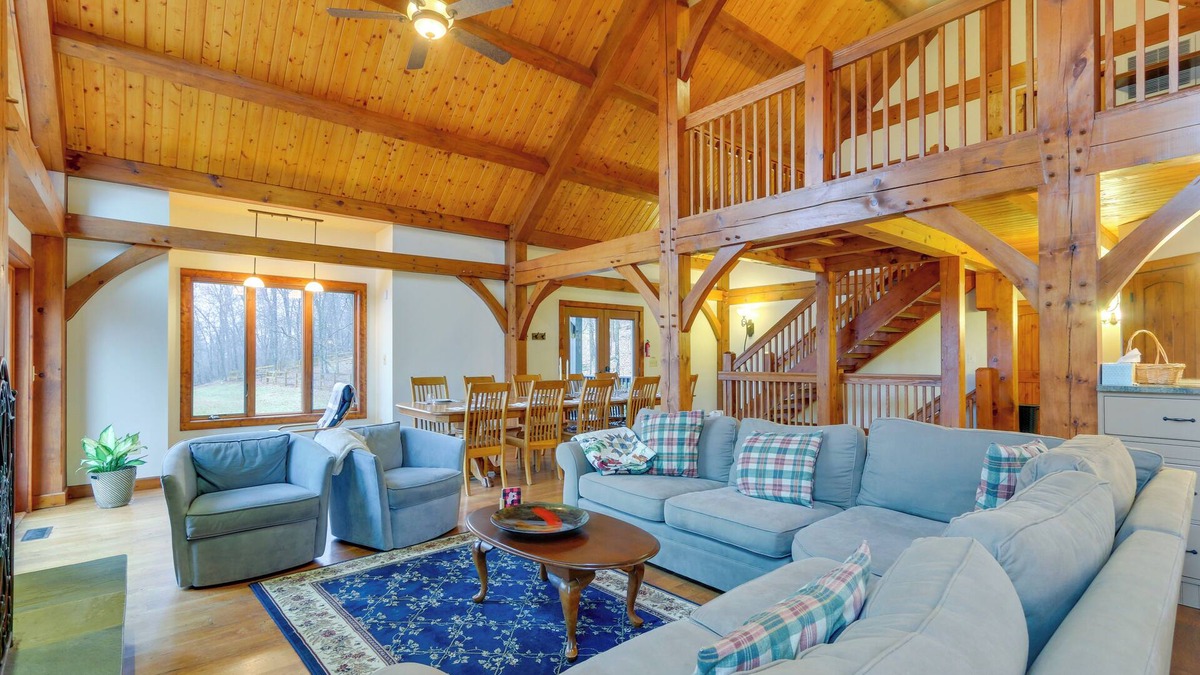 Millville House | Spacious Virginia Vacation Rental w/Yard & Sauna
