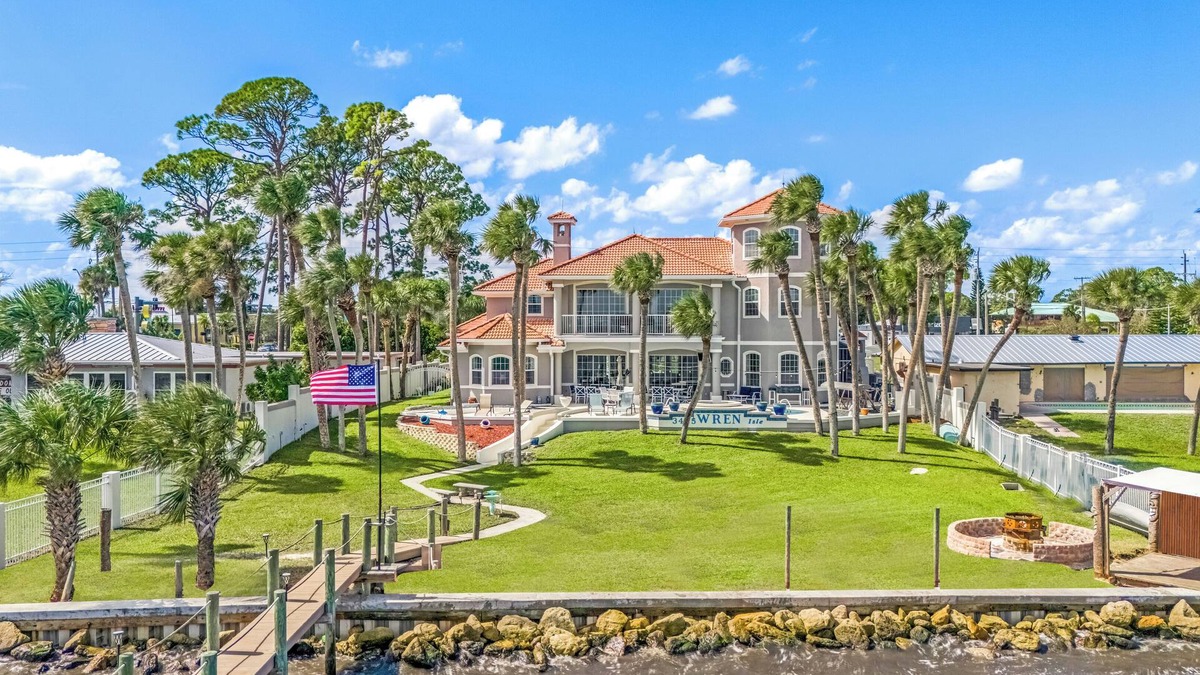 Indian River Residence House | Spacious Waterfront Home - Stunning Rocket Launch View