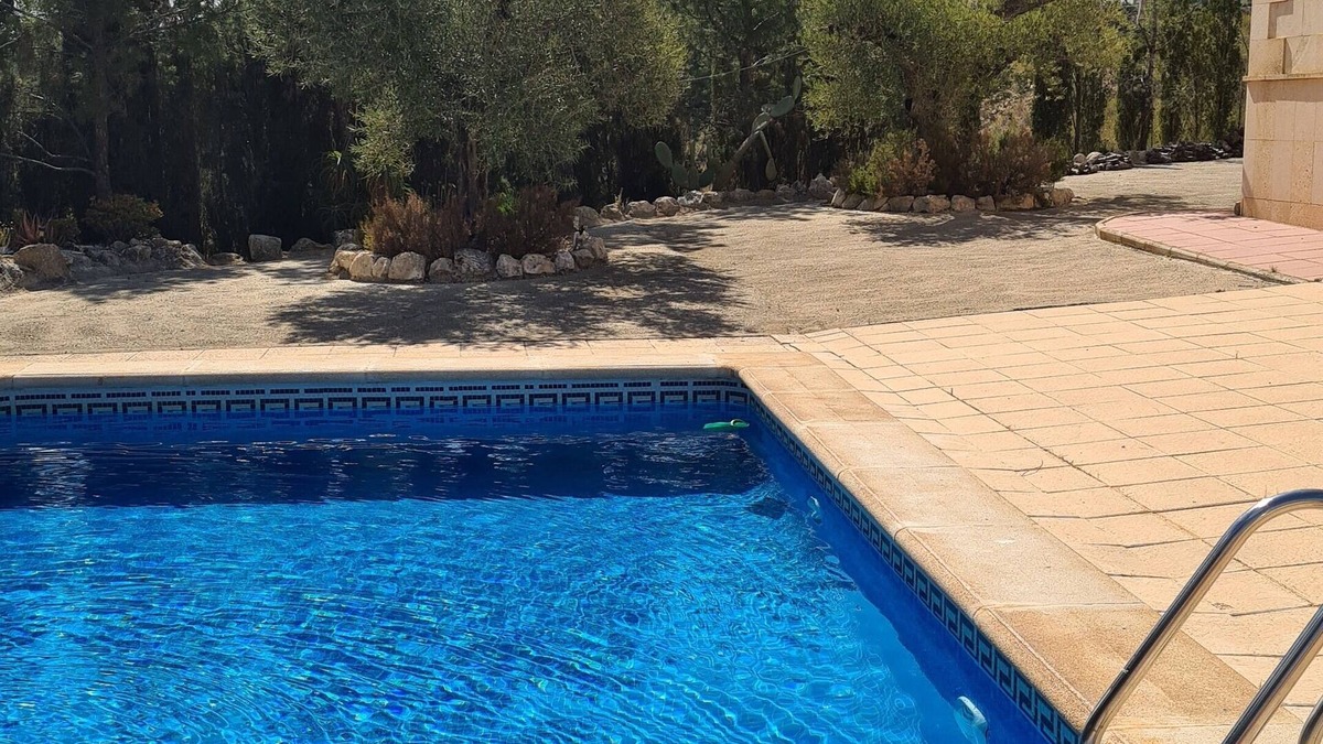 Ojos House | Spanish country house, pool, sun terrace, sleeps 10, mountain + valley views.