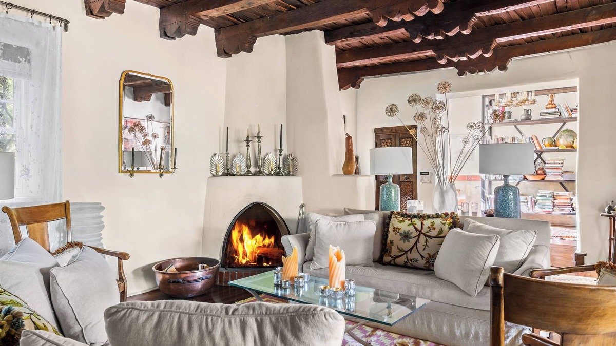 Historic Eastside House | Spanish Pueblo Style Elegance in the Heart of Santa Fe