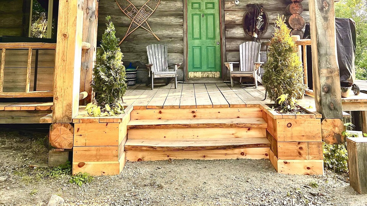 Rapides-des-Joachims Cabin | Spectacular log cabin! Stay in a dream log cabin in the woods
