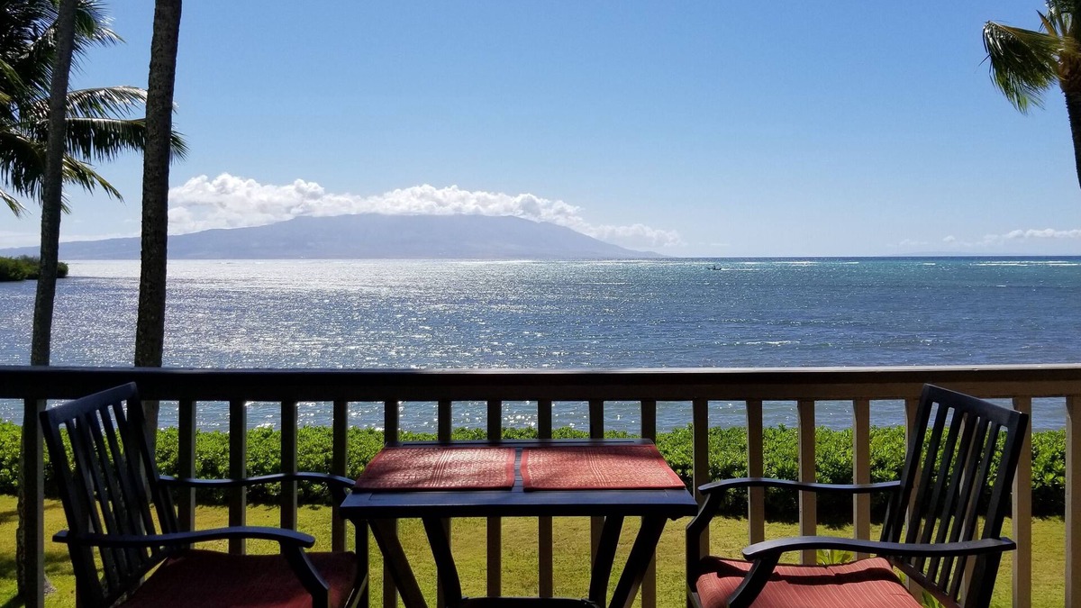Ualapue Condo | Spectacular, 180 Degree, Oceanfront View! Wavecrest Resort. Private Internet!