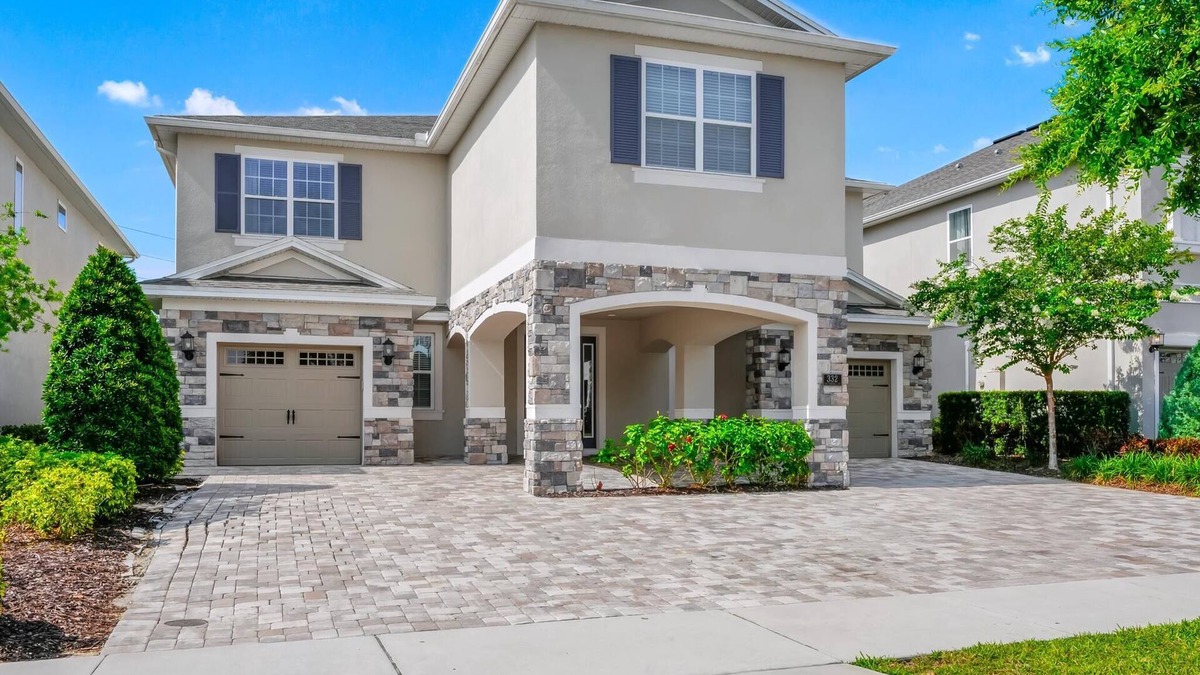 Galilee House | Spectacular Home near Disney with Private Pool, Movie Theater and Pool Table with Waterpark &.