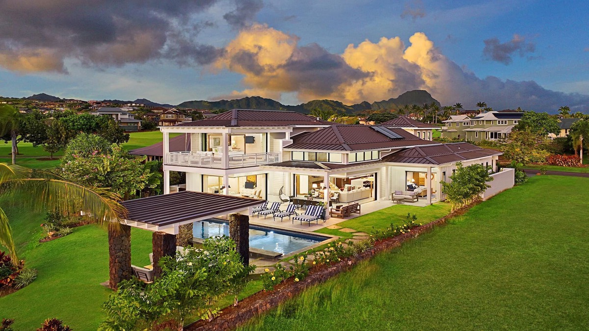 Poipu House | Spectacular home with ocean and golf course views!