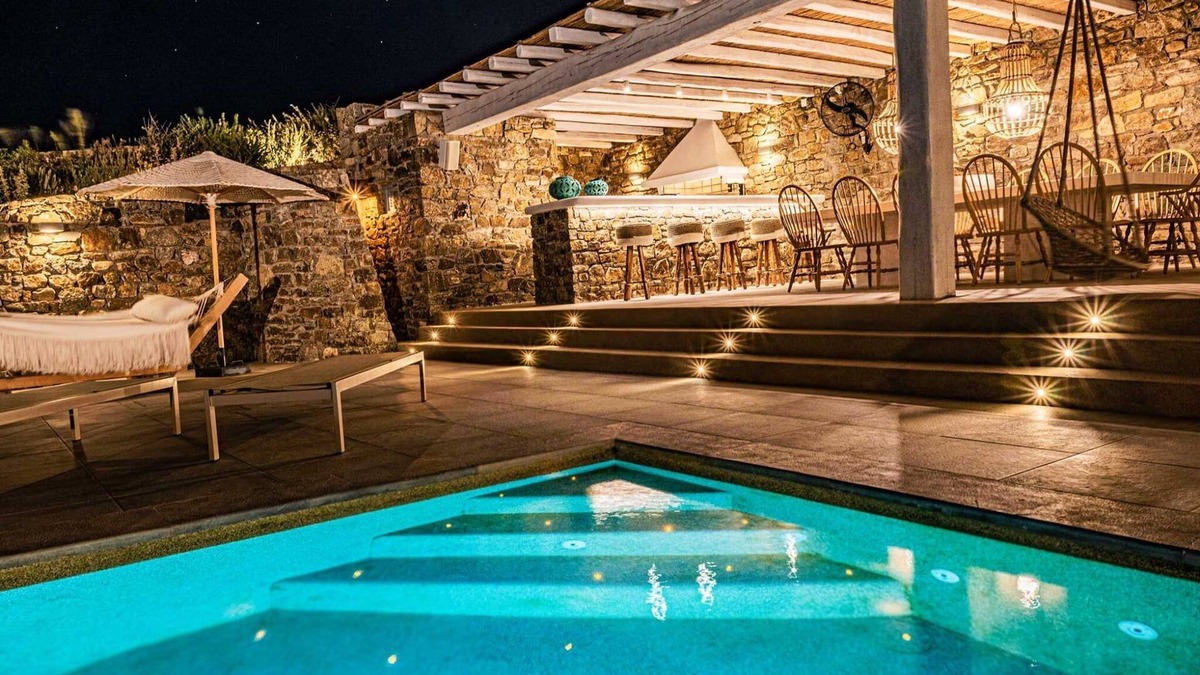Kalafatis Villa | Splendid Mykonos Villa | Villa Agape | 5 Bedrooms | Private Pool with Stunning.
